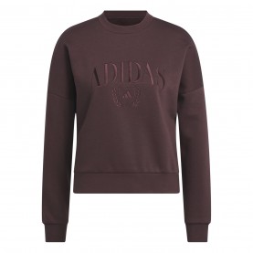 дамска,блуза,разпродажба,adidas,дамски,блузи,adidas,cozy,holiday,graphic,sweatshirt,womens,brown