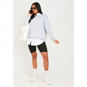 блуза,дамски,блузи,missy,empire,sweatshirt,grey