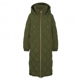яке,дамски,якета,и,палта,barbour,women's,kirkton,longline,puffer,quilted,jacket,olive