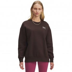 Under Armour UA Icon Flc OS Crew Ld99 - Brown дамски,блузи,under,armour,ua,icon,flc,os,crew,ld99,brown