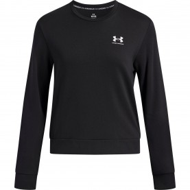 Under Armour UA Rival Terry Crew Ld99 - Black дамски,блузи,under,armour,ua,rival,terry,crew,ld99,black