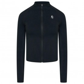 Дамско яке Gym King Womens Full Zip Funnel Long Sleeve Slim Fit Performance Training Jacket - Black дамско,яке,дамски,жилетки,дамско,фитнес,облекло,дамски,облекла,за,бягане,всички,фитнес,облекла,gym,king,womens,full,zip,funnel,long,sleeve,slim,fit,perform