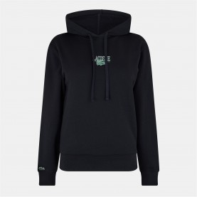 суичър,дамски,горнища,с,качулка,дамски,ежедневни,облекла,lacoste,logo,hoodie,black