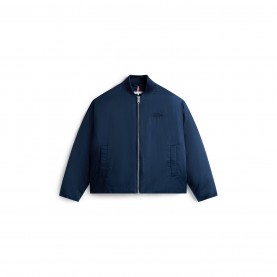 яке,дамски,якета,и,палта,tommy,hilfiger,women's,ribbed,trim,zip,through,bomber,jacket,dark,night,navy