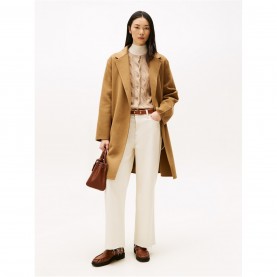 дамски,якета,и,палта,tommy,hilfiger,women's,belted,double,breasted,tailored,fit,overcoat,desert,khaki