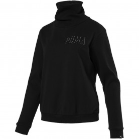 разпродажба,puma,дамски,блузи,puma,(8),fusion,turtleneck,sweat,womens,black