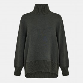 Varley Womens Barker High-Neck Sweat - olive marl дамски,ежедневни,облекла,varley,womens,barker,high,neck,sweat,olive,marl