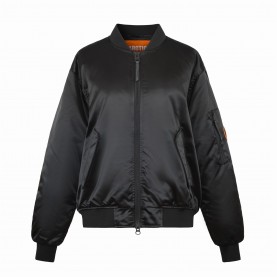 яке,дамски,якета,и,палта,arctic,army,women's,midweight,arctic,long,sleeve,stand,collar,reflective,bomber,jacket,black