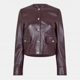 дамско,яке,дамски,якета,и,палта,boss,samarie,10263998,01,leather,jacket,womens,open,red