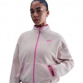 Nike Club Flc Czy FZ Ld54 - Sail/Pink промоция,на,зимни,облекла,дамски,туристически,полари,разпродажба,nike,дамски,полари,nike,club,flc,czy,fz,ld54,sail,pink
