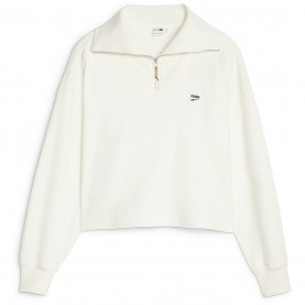 дамски,туристически,полари,puma,half,zip,crew,warm,white