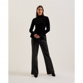 дамски,плетени,дрехи,дамски,топове,ted,baker,high,neck,knit,ld99,black