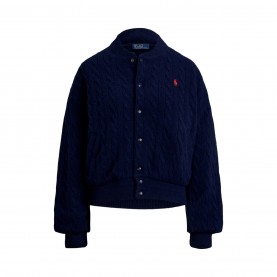 Яке POLO RALPH LAUREN Women's American Style Ribbed Trim Bomber Jacket - Spring Nav яке,дамски,якета,и,палта,polo,ralph,lauren,women's,american,style,ribbed,trim,bomber,jacket,spring,nav