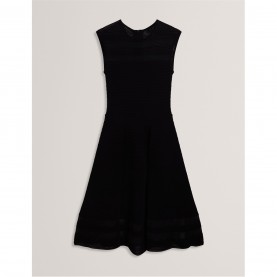 дамски,поли,и,рокли,дамски,плетени,дрехи,ted,baker,ted,knit,skaterdress,ld54,black