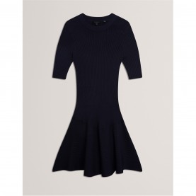 рокля,дамски,поли,и,рокли,дамски,плетени,дрехи,ted,baker,ted,ss,knitted,dress,ld54,navy