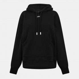 Дамски суичър Off White Womens Medium Weight Knitted Hoodie - Black/White дамски,суичър,off,white,women,s,medium,weight,knitted,hoodie,black,white