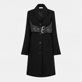 палто,дамски,якета,и,палта,off,white,off,belt,coat,ld99,black