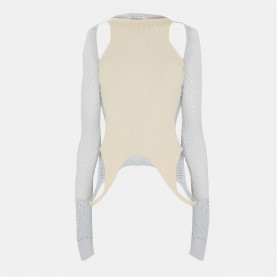 дамски,плетени,дрехи,дамски,топове,off,white,off,ls,racer,t,ld99,artic,ice,white