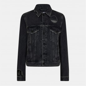 яке,дамски,якета,и,палта,off,white,women's,denim,jacket,dark,grey
