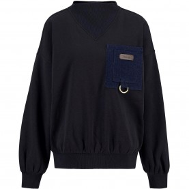 Дамска блуза Barbour Womens Saima Sweater - Dark Navy дамска,блуза,barbour,womens,saima,sweater,dark,navy