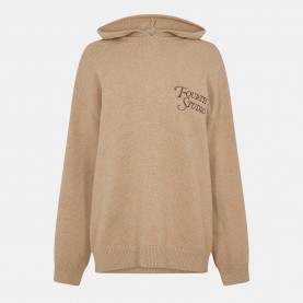 Дамски суичър 4th and Reckless Womens Jackson Knitted Hoodie - Camel дамски,суичър,4th,and,reckless,women,s,jackson,knitted,hoodie,camel