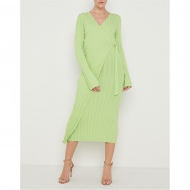 рокля,дамски,поли,и,рокли,дамски,плетени,дрехи,pretty,lavish,women's,ribbed,knit,jumper,dress,green