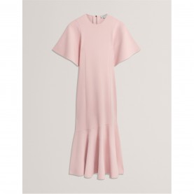 Ted Baker Ted SS Knit Midi Drs Ld61 - Pink дамски,плетени,дрехи,ted,baker,ted,ss,knit,midi,drs,ld61,pink