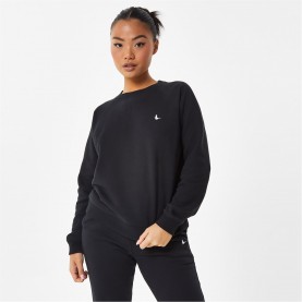 блуза,дамски,пижами,дамски,блузи,jack,wills,pheasant,logo,crew,neck,sweatshirt,black