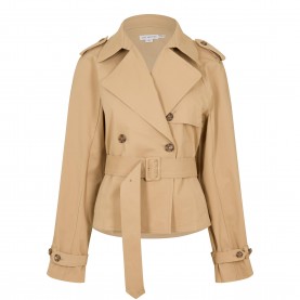 дамски,якета,и,палта,good,american,women,s,cropped,trench,coat,sandy,fawn