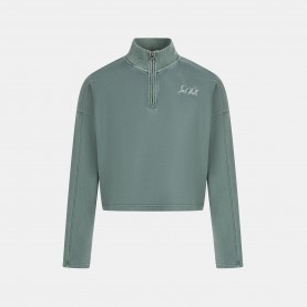 дамска,поларена,блуза,дамски,полари,jack,wills,jw,script,1,4,zip,fleece,top,ladies,dusky,green