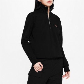блуза,дамски,плетени,дрехи,дамски,топове,ps,paul,smith,zebra,zip,sweatshirt,blacks,79