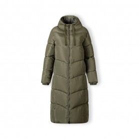 Яке Minoti Women long quilted winter jacket with contrast zip khaki - Khaki яке,дамски,жилетки,minoti,women,long,quilted,winter,jacket,with,contrast,zip,khaki,khaki
