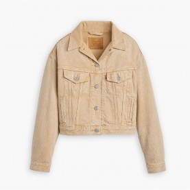 Levis Levis Shrkn 90S Trkr Ld99 - Chatter Brown дамски,якета,и,палта,levis,levis,shrkn,90s,trkr,ld99,chatter,brown