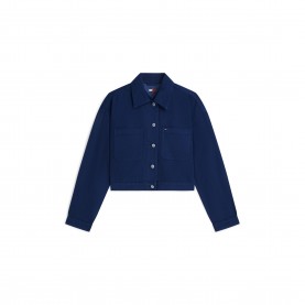 Tommy Jeans Womens Overshirt - Denim Dark дамски,якета,и,палта,tommy,jeans,women,s,overshirt,denim,dark