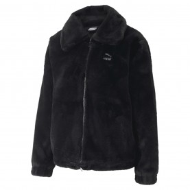 дамско,яке,дамски,якета,и,палта,puma,sportstyle,puma,classic,faux,fur,jacket,womens,black