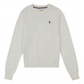 пуловер,дамски,плетени,дрехи,дамски,облекла,размер,us,polo,assn,crew,neck,jumper,star,white
