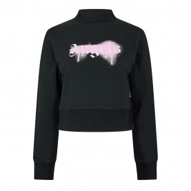 дамски,горнища,с,качулка,дамски,ежедневни,облекла,palm,angels,palm,angels,crew,ld99,black,pink