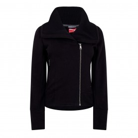 Дамско поларено яке Puma (P) Lifestyle Zip Fleece Jacket Womens - Black дамско,поларено,яке,разпродажба,puma,дамски,жилетки,дамско,фитнес,облекло,всички,фитнес,облекла,дамски,облекла,за,бягане,puma,(p),lifestyle,zip,fleece,jack