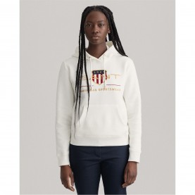 суичър,дамски,блузи,gant,gant,archive,shield,hoodie,113,eggshell