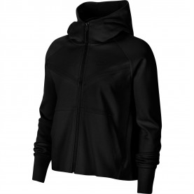 суичър,промоция,на,зимни,облекла,дамски,горнища,с,качулка,nike,sportswear,tech,fleece,windrunner,women's,full,zip,hoodie,black,black