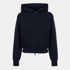 Дамски суичър Fear Of God Essentials Womens Black Logo Zip Hoodie - Jet Black дамски,суичър,fear,of,god,essentials,women,s,black,logo,zip,hoodie,jet,black