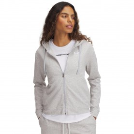 Under Armour UA Rival Terry Fz Ld99 - Gray дамски,горнища,с,качулка,under,armour,ua,rival,terry,fz,ld99,gray