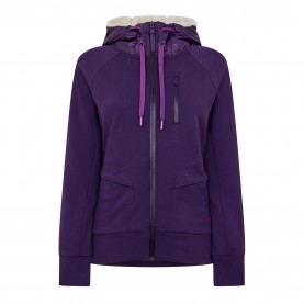 Дамски суичър Puma Puma (13) Zip Through Hoodie Womens - Purple дамски,суичър,разпродажба,puma,дамски,горнища,с,качулка,puma,puma,(13),zip,through,hoodie,womens,purple