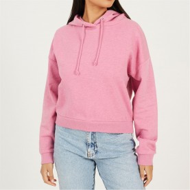 суичър,дамски,горнища,с,качулка,brave,soul,cropped,hoodie,pink,lady