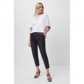тениска,дамски,топове,french,connection,tally,oversized,t,shirt,linen,white