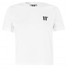 тениска,дамски,топове,дамски,тениски,11,degrees,core,cropped,t,shirt,white