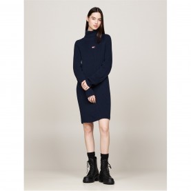 дамски,поли,и,рокли,tommy,jeans,tj,mockn,b,sw,drss,ld44,dark,navy