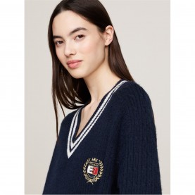 рокля,дамски,поли,и,рокли,дамски,плетени,дрехи,tommy,jeans,tjw,crest,sweater,dress,dark,navy