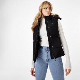 елек,дамски,якета,и,палта,jack,wills,eco,willow,heritage,puffer,gilet,black