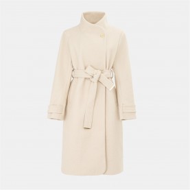 Biba Womens Billie Belted Long Sleeve Mid-Length Overcoat - Camel промоция,на,зимни,облекла,дамски,палта,и,якета,размер+,дамски,облекла,размер,biba,womens,billie,belted,long,sleeve,mid,length,overcoat,camel